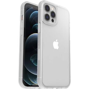 حافظة OtterBox iPhone 12 Pro Max Prefix Series - شفافة، رفيعة للغاية، مناسبة للجيب، حواف مرتفعة تحمي الكاميرا والشاشة، متوافقة مع الشحن اللاسلكي