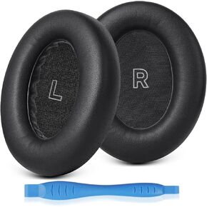GEVO Replacement Earpads for Bose QC Ultra,Ear Pads Cushions Replacement for Bose QuietComfort Ultra Headphones,Ear Cushions with Protein Leather and Memory Foam,Black