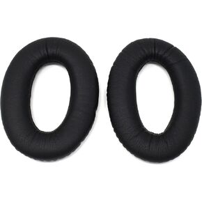 Zotech Leather Replacement Ear Pads Memory Foam Pads for Bose Aviation Headset X A10 A20 Headphone (Black)