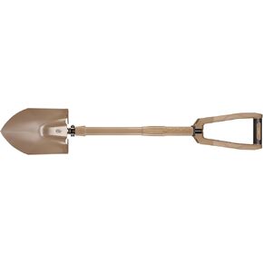 Gerber Gear Dredge - Portable Folding Shovel - Lightweight Steel Shovel for Camping, Survival & Hiking - Coyote Brown