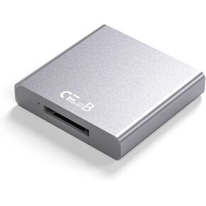 CY Card Reader USB3.1 Type-C USB3.0-A to CF Express Extension Card Reader for CFE Type-B Support R5 Z6 Z7 CFB Memory Card(for Type-B Card)