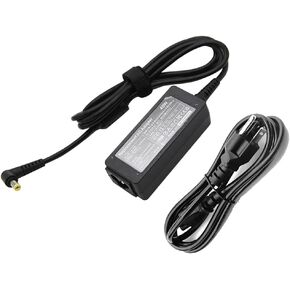 45W AC Adapter Charger 19V 2.37A 5.5x1.7mm for Acer Laptop Adaptor Aspire P255 v15 s3 5750 1400 A045R021L for Aspire 3/5 Series with US Power Cable