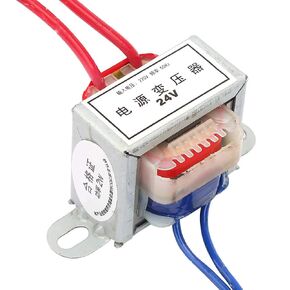 Ac 12V/24V Output Voltage, Electric Power Transformer Single Power Transformer 12V Ac Transformer, Isolation Transformer 2W Input 220V 50Hz Single Power Transformer (24V)