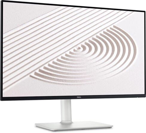 شاشة Dell S2425HS - شاشة 23.8 بوصة عالية الدقة (1920x1080) 8 ميجا هرتز 100 هرتز، مكبرات صوت مدمجة 2 × 5 وات، 2 × HDMI، 16.7 مليون لون، إمكانية ضبط الارتفاع/الإمالة/الدوران/المحور - فضي (متجدد) in Saudi Arabia