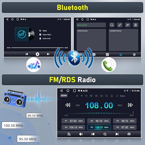 2G+64G Android 13 Car Stereo for Dodge Ram 1500 2500 3500 2013-2019 with Wireless Carplay Android Auto,9'' Touchscreen Dodge Ram Car Radio with WiFi,GPS Navigation,Bluetooth FM/RDS SWC+Backup Camera in Saudi Arabia