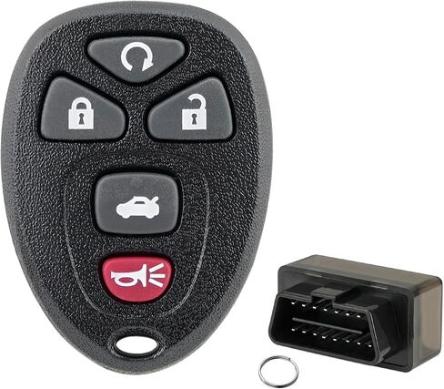 Key Fob Remote Replacement Fits for Chevy Impala 2011 2012 2013 2014 Cadillac DTS Buick Lucerne Chevrolet Monte Carlo OUC60270, OUC60221 in Saudi Arabia