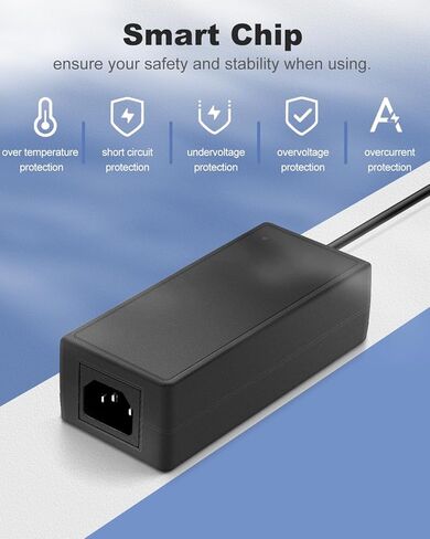 محول تيار مستمر 24 فولت 2 أمبير، محول تيار متردد 2000 مللي أمبير، 100-240 فولت 50-60 هرتز تيار متردد إلى تيار مستمر 24 فولت 2 أمبير، محول طاقة مع أسطوانة تيار مستمر 5.5 مم × 2.5 مم لأضواء الشريط LED، مضخة مياه DC، طابعات ثلاثية الأبعاد in Kuwait