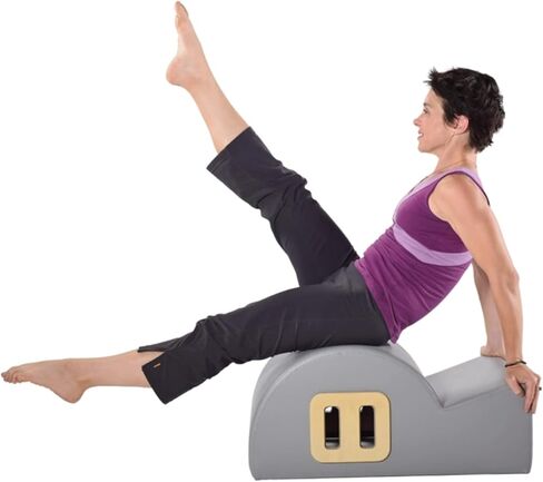 AeroPilates Posture Corrector Pilates Barrel - Home Pilates Back Stretcher - Pilates Strength Workout Machine for Home Gym - Up to 300 lbs Weight Capacity in Kuwait