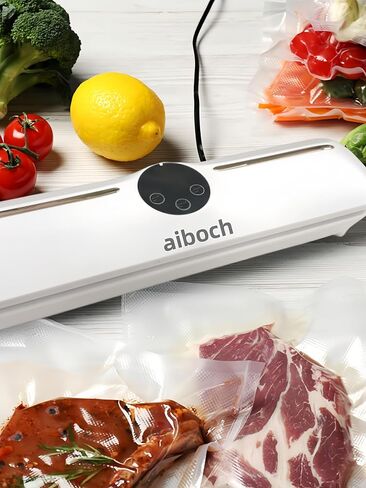 Vacuum Sealer Machine, Vacuum Sealer for Food, Food Vacuum Sealer Machine, 2 Auto Modes, Digital Countdown Display, 30 Bags in Saudi Arabia