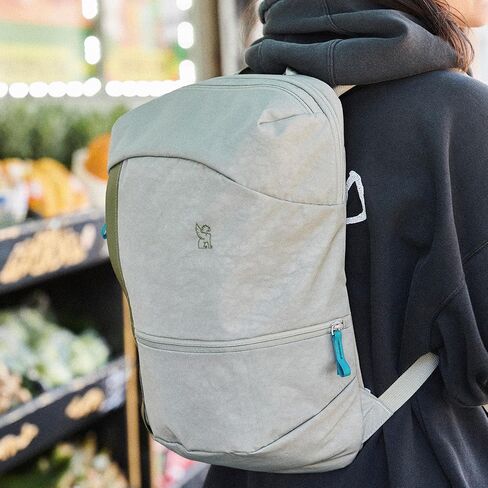 Chrome Industries Camden Backpack – 16L Travel Bag for Men and Women with Plush Knit Shoulder Straps Recycled Materials and Internal Laptop Sleeve – Black in Kuwait