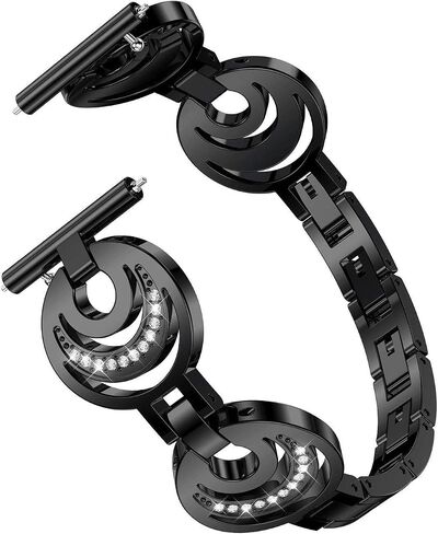 متوافق مع Amazfit GTS 4 mini Band، كريستال حجر الراين مرصع بالألماس من الفولاذ المقاوم للصدأ متوافق مع Bip 3 / Bip 3 Pro/GTS/GTS 2/GTS 2 Mini/GTS 2e/GTS 3/Bip Lite/Bip U Pro in Kuwait