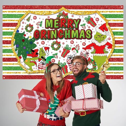 خلفية عيد ميلاد سعيد للتصوير الفوتوغرافي لافتة عيد الميلاد Xms زينة ومستلزمات عيد الميلاد لحفلات المنزل - 71 × 43 بوصة in Kuwait