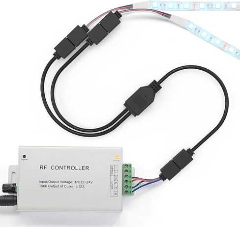 SDTC Tech ARGB Splitter Cable, 1-to-2 Female to Female 5V 3 Pin Addressable RGB Splitter Extension Cable ARGB LED Sync Cable for Extend PC Computer ARGB Fans Or ARGB LED Series, 11.8 Inches, 2 Pack in Kuwait