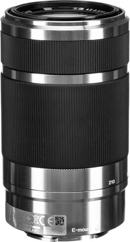 Sony E 55-210mm f/4.5-6.3 OSS Lens (Black) Bundle with 49mm Protection Filter and Advanced Accessories | Sony 55-210mm Lens in Saudi Arabia