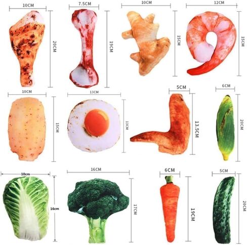 Chicken Leg Pet Toys Food Shape Chew Toys,Dog Chew Toys,Dog Stuffed Toys for Boredom,Dogs Soft Gifts Squeak Toys Pet Supplies in Saudi Arabia