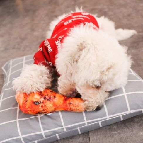 Chicken Leg Pet Toys Food Shape Chew Toys,Dog Chew Toys,Dog Stuffed Toys for Boredom,Dogs Soft Gifts Squeak Toys Pet Supplies in Saudi Arabia