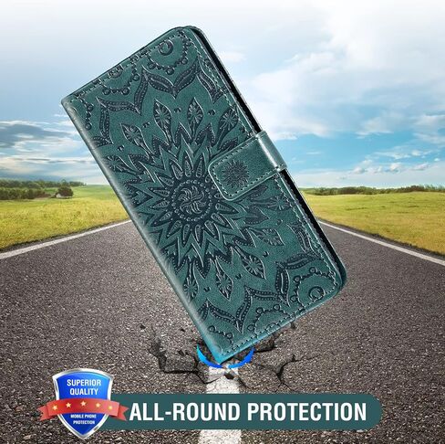 Phone Case for Samsung Galaxy A50 Wallet Cases with Tempered Glass Screen Protector Leather Magnetic Flip Cover Card Holder Stand Cell Accessories Glaxay A 50 Gaxaly S50 50A SM A505G Women Men Gray in Kuwait