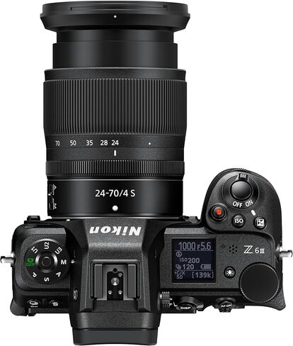 Nikon Z6 III Mirrorless Camera with 24-70mm f/4 S Lens Bundle Kit with NIKKOR Z 28-400mm f/4-8 VR Lens + 64GB UHS-II SDXC Memory Card + Cleaning Kit + Camara Bag + Accessories (Renewed) in Saudi Arabia