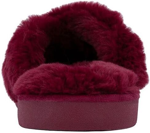 Juicy Couture Women's Slide Sandals With Faux Fur Slipper Sandals, Furry Slides, Womens Slip On Slippers in Saudi Arabia