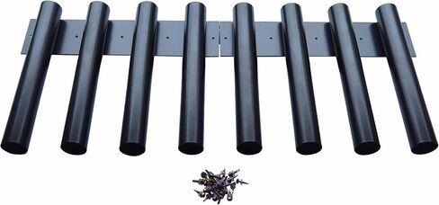8-hole Shovel Holder for Truck, Shovel Mount 8 Holes in 2 Groups, Heavy Duty Trailer Tool Rack for Trimmer, Rake, Lawn, Landscape Hand Tools (Bed & Box Mount) (8 Holes Bed Muont Upgrade) in Saudi Arabia