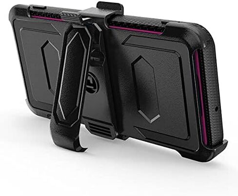Galaxy A32 5G Case with Belt Clip Built-in [Screen Protector] Heavy Duty Full-Body Rugged Holster Cover Case Compatible for Samsung Galaxy A32 5G [Belt Swivel Clip][Kickstand] - Teal in Saudi Arabia