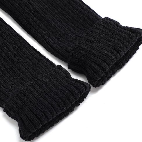 Pleneal Leg Warmers for Women - Leg Warmers 80s Ribbed Knitted Long Socks for Yoga Party Sports Fashion Accessories in Saudi Arabia