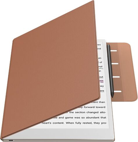 TiMOVO Magnetic Case for Remarkable Paper Pro 11.8 Inch 2024, Lightweight Book Folio Cover with Buckle Pen Clasp for Remarkable Paper Pro Color Tablet, Support Auto Wake/Sleep, Brown in Saudi Arabia