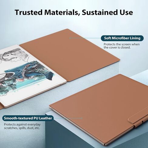 TiMOVO Magnetic Case for Remarkable Paper Pro 11.8 Inch 2024, Lightweight Book Folio Cover with Buckle Pen Clasp for Remarkable Paper Pro Color Tablet, Support Auto Wake/Sleep, Brown in Saudi Arabia