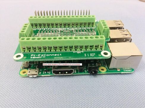 Alchemy Power Inc. Pi-EzConnect. Raspberry Pi 4, Pi 3 etc GPIO Connector. A HAT to Connect GPIOs and sensors to Raspberry a Pi in Saudi Arabia