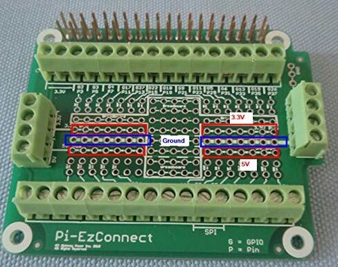 Alchemy Power Inc. Pi-EzConnect. Raspberry Pi 4, Pi 3 etc GPIO Connector. A HAT to Connect GPIOs and sensors to Raspberry a Pi in Saudi Arabia