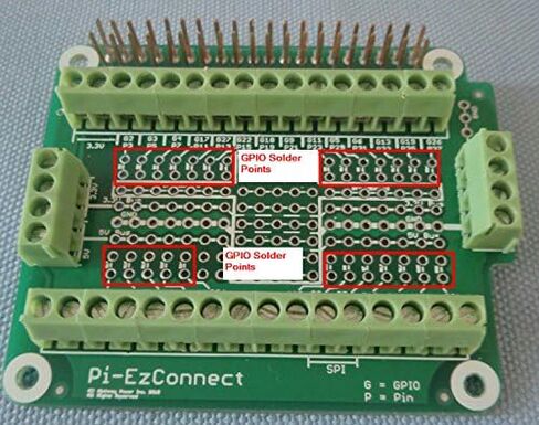 Alchemy Power Inc. Pi-EzConnect. Raspberry Pi 4, Pi 3 etc GPIO Connector. A HAT to Connect GPIOs and sensors to Raspberry a Pi in Saudi Arabia