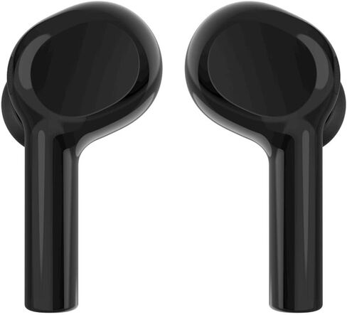 Belkin Wireless Earbuds, SoundForm Freedom True Wireless Bluetooth Earphones with Wireless Charging Case IPX5 Certified Sweat and Water Resistant with Deep Bass for iPhones and Androids - Black in Saudi Arabia