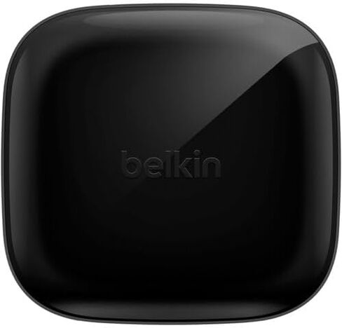 Belkin Wireless Earbuds, SoundForm Freedom True Wireless Bluetooth Earphones with Wireless Charging Case IPX5 Certified Sweat and Water Resistant with Deep Bass for iPhones and Androids - Black in Saudi Arabia