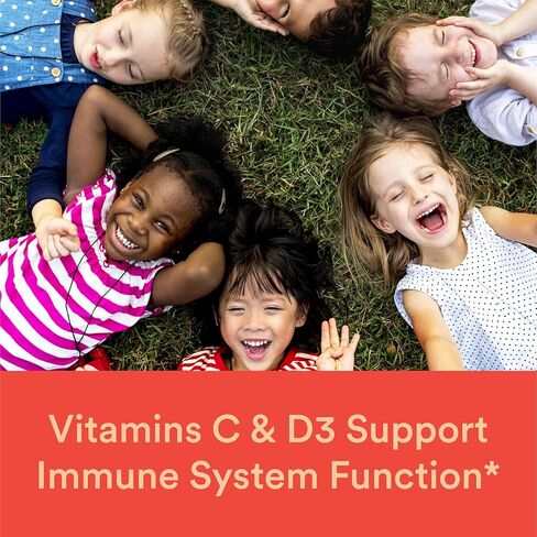 علكة سمارتي بانتس كيدز متعددة الفيتامينات - تركيبة محسنة: زيت أوميغا 3 (DHA/EPA)، فيتامينات د3، ج، ب12، ب6، فيتامين أ، ك والزنك، خالي من الغلوتين، ثلاث نكهات فواكه، 60 قطعة (كمية تكفي لمدة 30 يومًا) in Kuwait