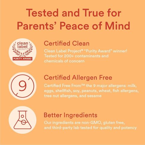 علكة سمارتي بانتس كيدز متعددة الفيتامينات - تركيبة محسنة: زيت أوميغا 3 (DHA/EPA)، فيتامينات د3، ج، ب12، ب6، فيتامين أ، ك والزنك، خالي من الغلوتين، ثلاث نكهات فواكه، 60 قطعة (كمية تكفي لمدة 30 يومًا) in Kuwait