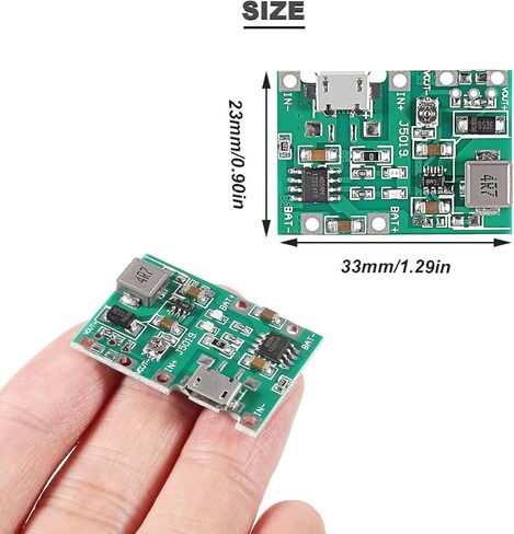 5 قطع وحدة شاحن بطارية 18650 ليثيوم أيون وحدة شاحن بطارية 3.7 فولت 4.2 فولت إلى 27 فولت وحدة تصعيد قابلة للتعديل + 5 قطع حامل بطارية 18650 مع كابل 26AWG أحمر وأسود in Kuwait