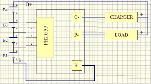 YOSOO 4 Series Board, LiFePO4 Battery Pack Board 12V 100A with Balancing, xuuyPRA9hACdLi in Saudi Arabia