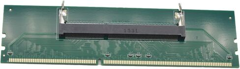 DDR3 204Pin to 240Pin Lod DDR3 Laptop SO DIMM to Desktop DIMM Memory RAM Adapter Green in Kuwait