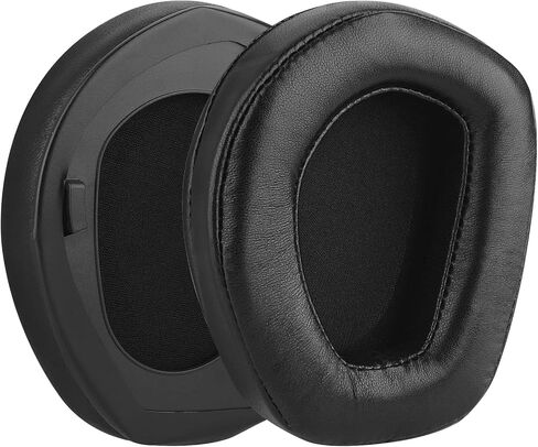 Geekria Elite Sheepskin Replacement Ear Pads for Sennheiser RS195 HDR195 RS185 HDR185 HDR175 RS175 HDR165 RS165 Headphones Ear Cushions, Headset Earpads, Ear Cups Cover Repair Parts (Black) in Saudi Arabia