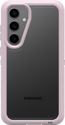 OtterBox Samsung Galaxy S24+ Defender Series XT Clear Case - Dark Side (Clear/Black), screenless, Rugged, Lanyard Attachment in Saudi Arabia