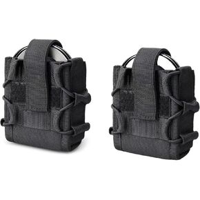 Open-Top Molle Handcuff Holster Law Enforcement Handcuff Pouch for Duty Belt Handcuff Case Fit Asp Handcuff/Hinged Handcuff/Chain Handcuff/Folding Rigid Handcuff/High-Speed Gear Handcuff