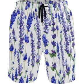 visesunny Modern Colorful Oil Painting Squirrel Men's Swim Trunks Quick Dry Bathing Suits Beach Holiday Party Swim Shorts