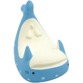 Cyrank Cell Phone Stand, Cute Animal Phone Stand Dolphin Shark Penguin Phone Holder Cute Home Decor Small Desk Phone Stand Mount for All Phones Tablets(Shark)