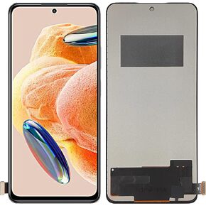 TFT Display Replacement Compatible with Redmi Note 12 Pro 4G（No Fingerprint Touch Screen Digitizer Assembly with Repair Tools-6.68inch