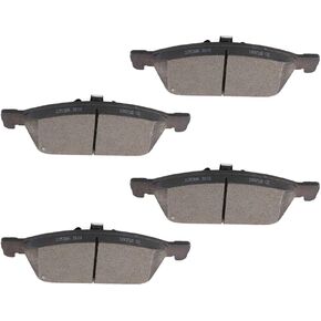 Front Rear Quiet D1159 D698 Ceramic Brake Pads Sets Replacement for 2008-2009 for Buick Allure,2008-2009 for Buick LaCrosse,2006-2010 for Chevrolet Impala,2006-2007 for Chevrolet Monte Carlo