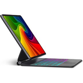 Magic Keyboard Case for iPad Air 11 inch M2 2024 & iPad Pro 11 Inch (4th/3rd/2nd/1st Gen), iPad Air 5th/4th Generation Case with Keyboard, Floating Cantilever Stand, Multi-Touch Trackpad, Backlit Keys