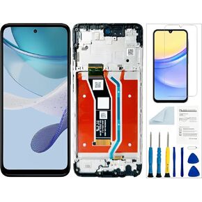 for Motorola G 5g 2024 Screen Replacement for Moto G 5g 2024 LCD Screen Replacement with Frame for G 5g 2024 XT2417 XT2417-1 XT2417-6 Display Touch Screen Assembly Repair Parts