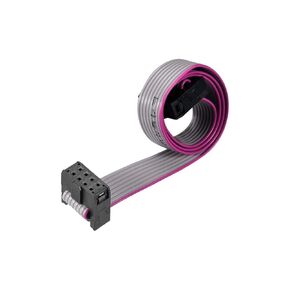 uxcell IDC Wire Flat Ribbon Cable FC/FC Connector A-Type 34Pins 2.54mm Pitch 30cm Length Gray