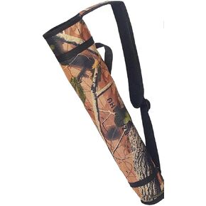Archery Quiver Back and Hip Quivers Adjustable Arrow Backpack Bag Holder Side Hip Arrows Bag for Compound Recurve Bow Practice Target Hunting