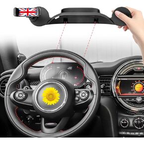 Car Phone Holder Mount for Mini Cooper LCD Dashboard, Applicable to 2022-2024 Mini Clubman F54 / 2022-2024 Mini F55 F56 F57 / 2022-2024 Mini Countryman F60 / 2020-2024 Mini Electric Hardtop